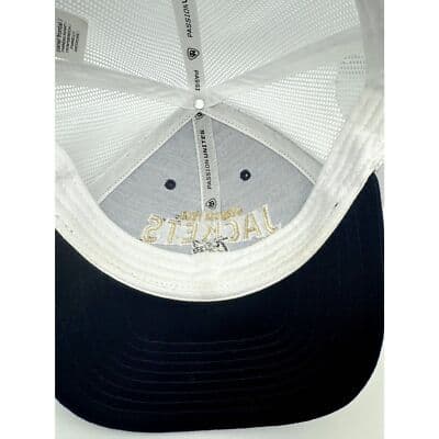 Georgia Tech Yellow Jackets Black White Mesh Adjustable Baseball Cap Hat H4 - Thumbnail 6