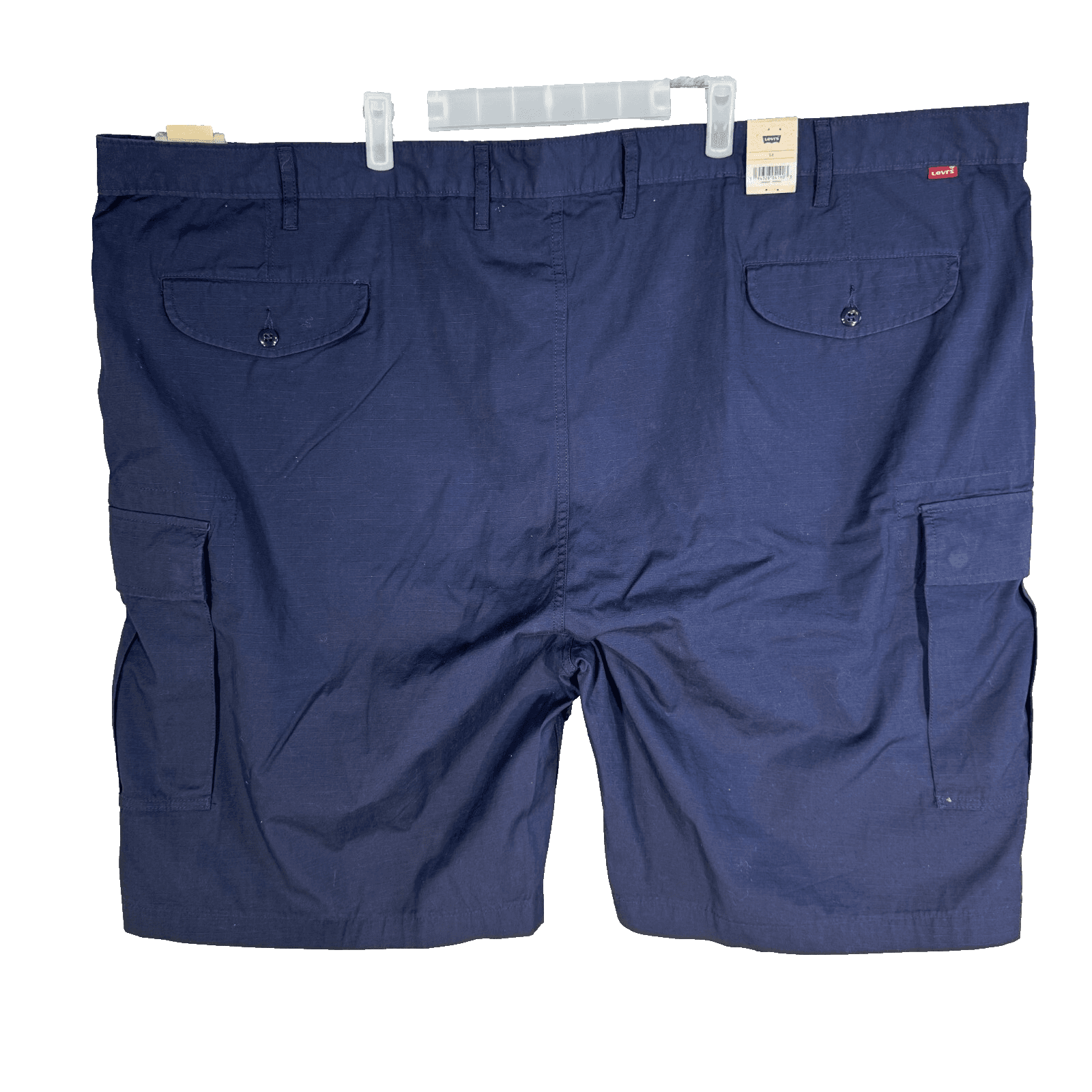 Levi's Men's Carrier Cargo Shorts 52 Navy 100% Cotton High-Rise Loose Fit - Thumbnail 2