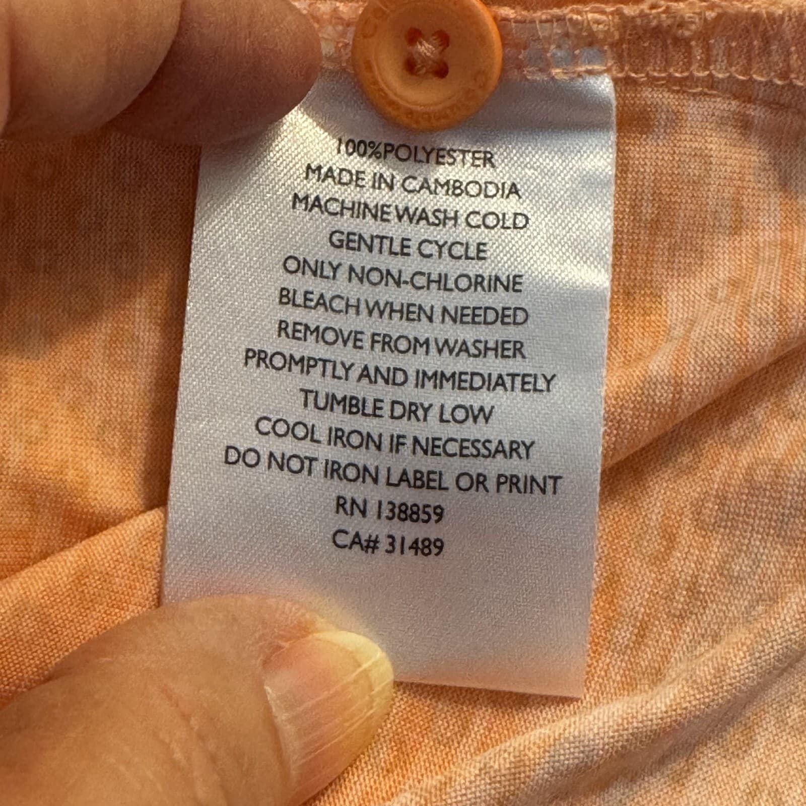 Columbia Golf Polo Men’s M Orange Omni‑Shade Sugar Mill CC 100% Polyester M208 - Thumbnail 14