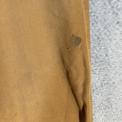 Carhartt Pants Mens 34x32 Brown Dungaree Fit Workwear Utility 383-51 - Thumbnail 4