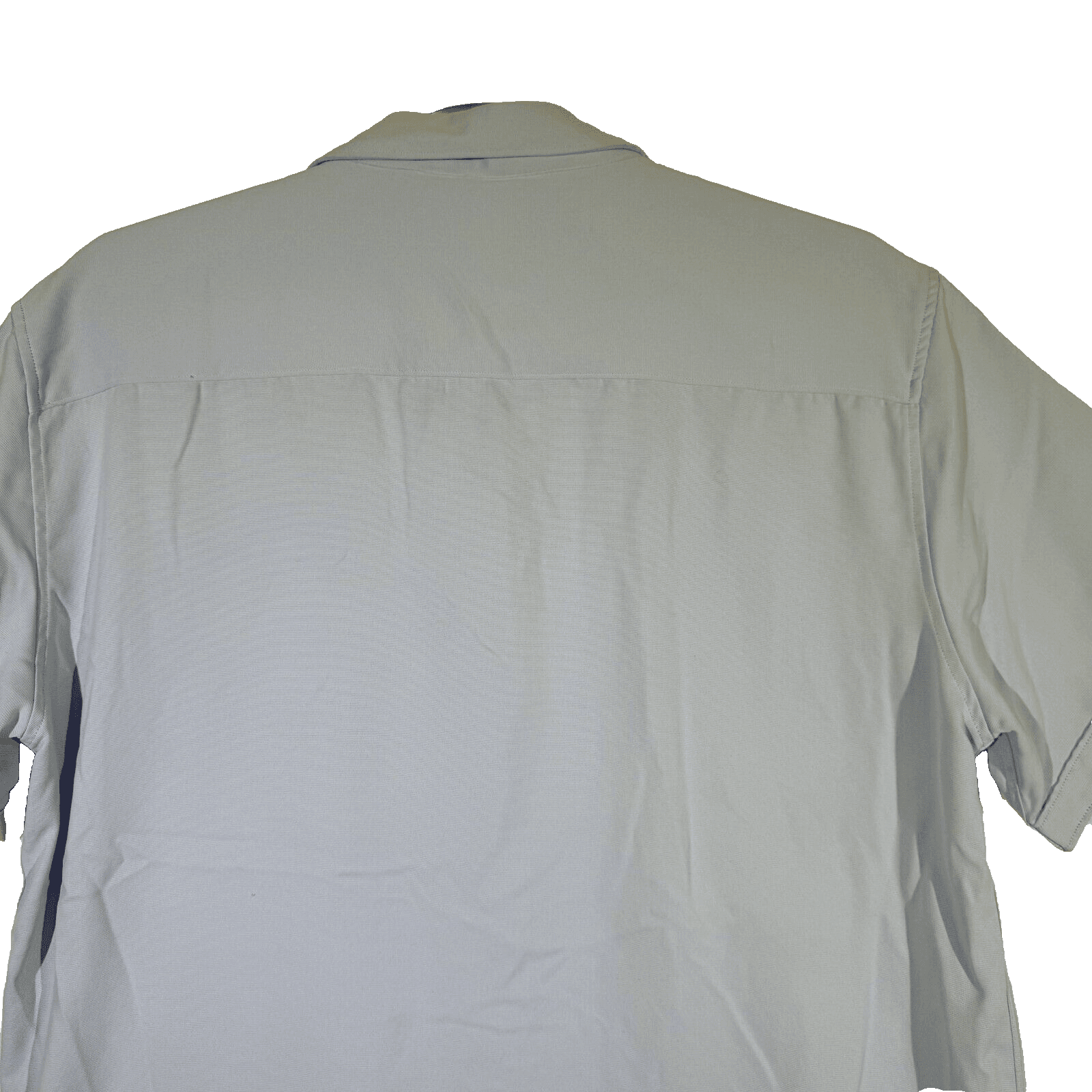 Age of Wisdom Shirt Men’s 2XL Blue Short‑Sleeve Button‑Up 100% Polyester M232 - Thumbnail 11