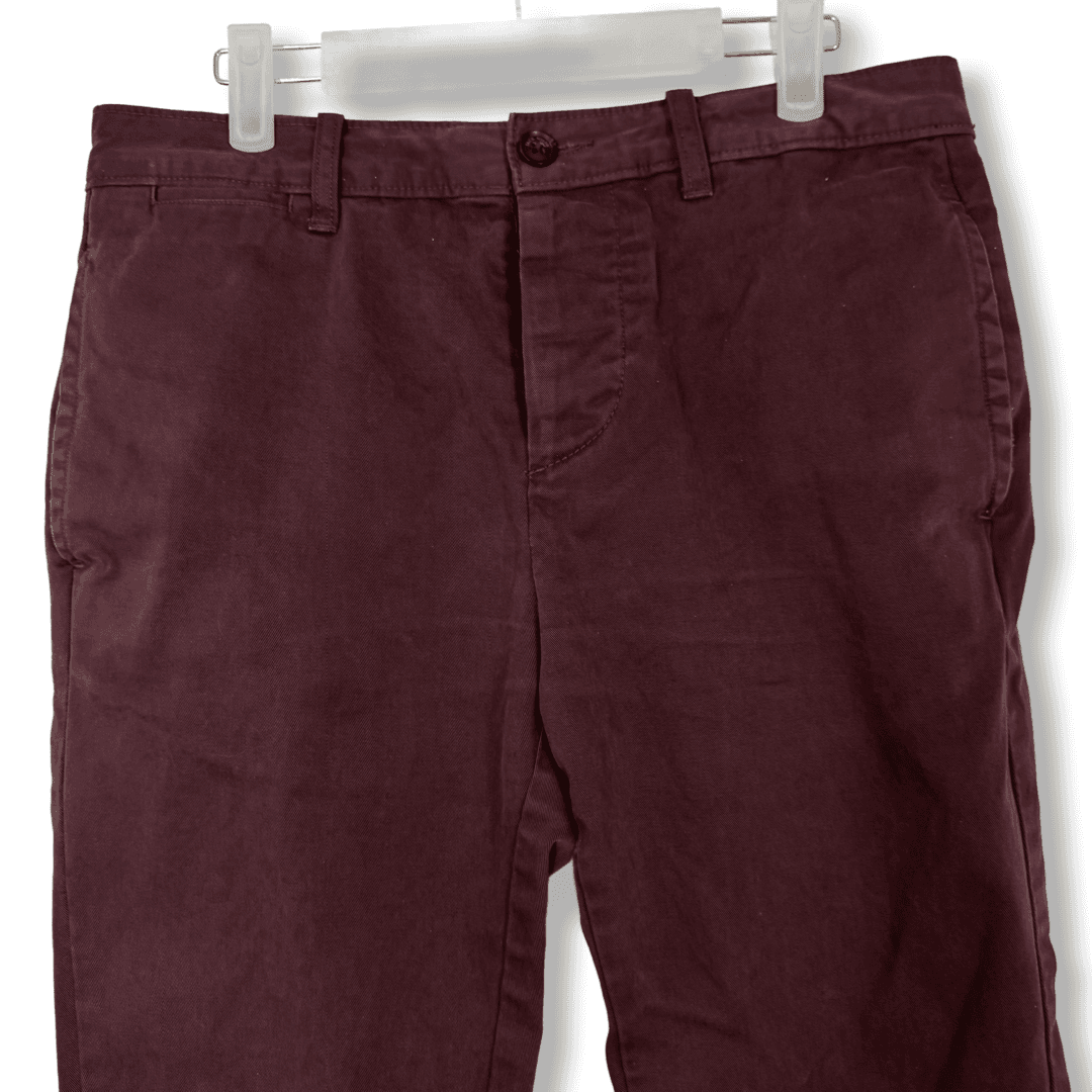 Jack Wills Jeans Men’s 30R Red Skinny 100% Cotton Button-Front Coin Pockets - Thumbnail 3