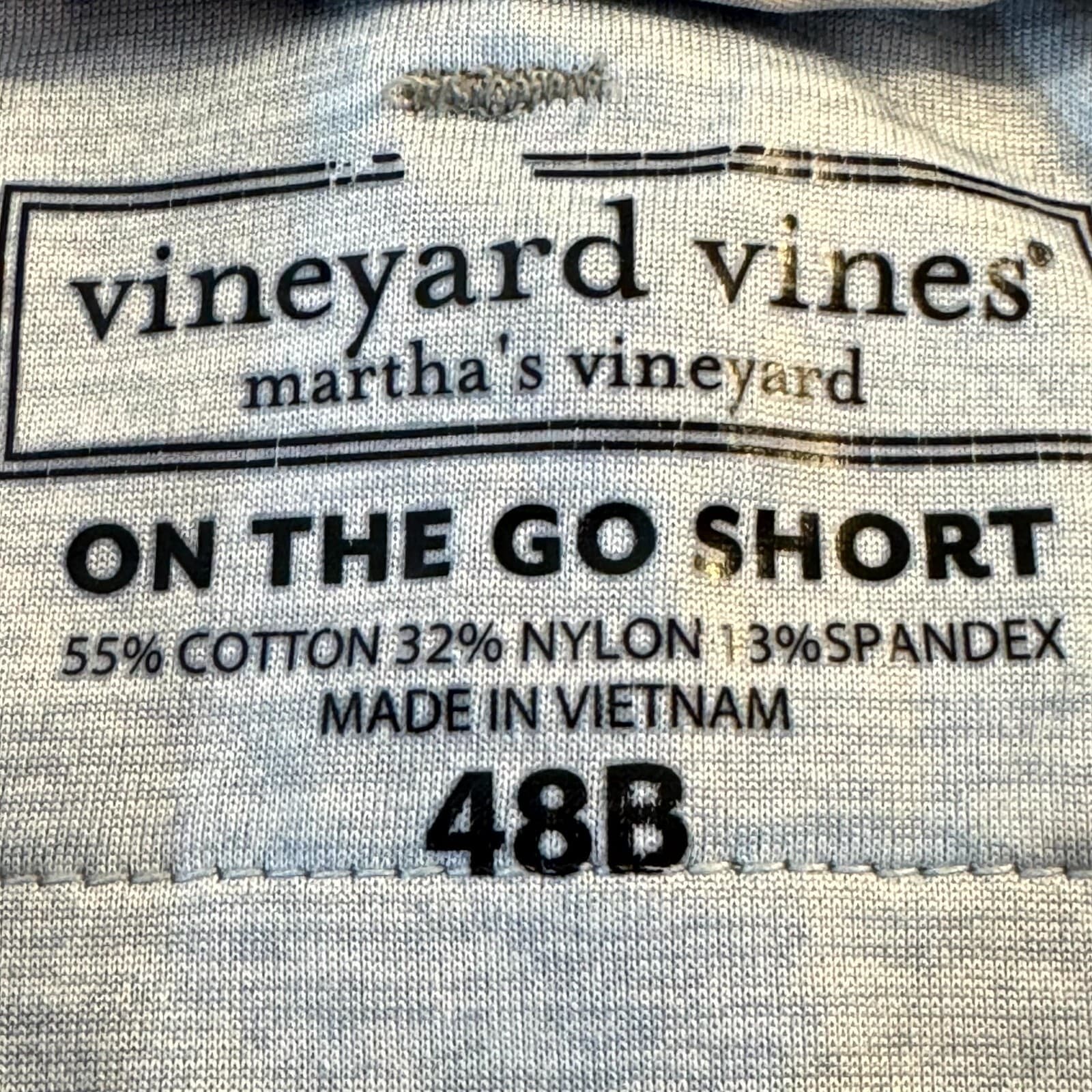 Vineyard Vines Men On The Go Shorts 48 Beige Stretch High-Rise Performance - Thumbnail 5