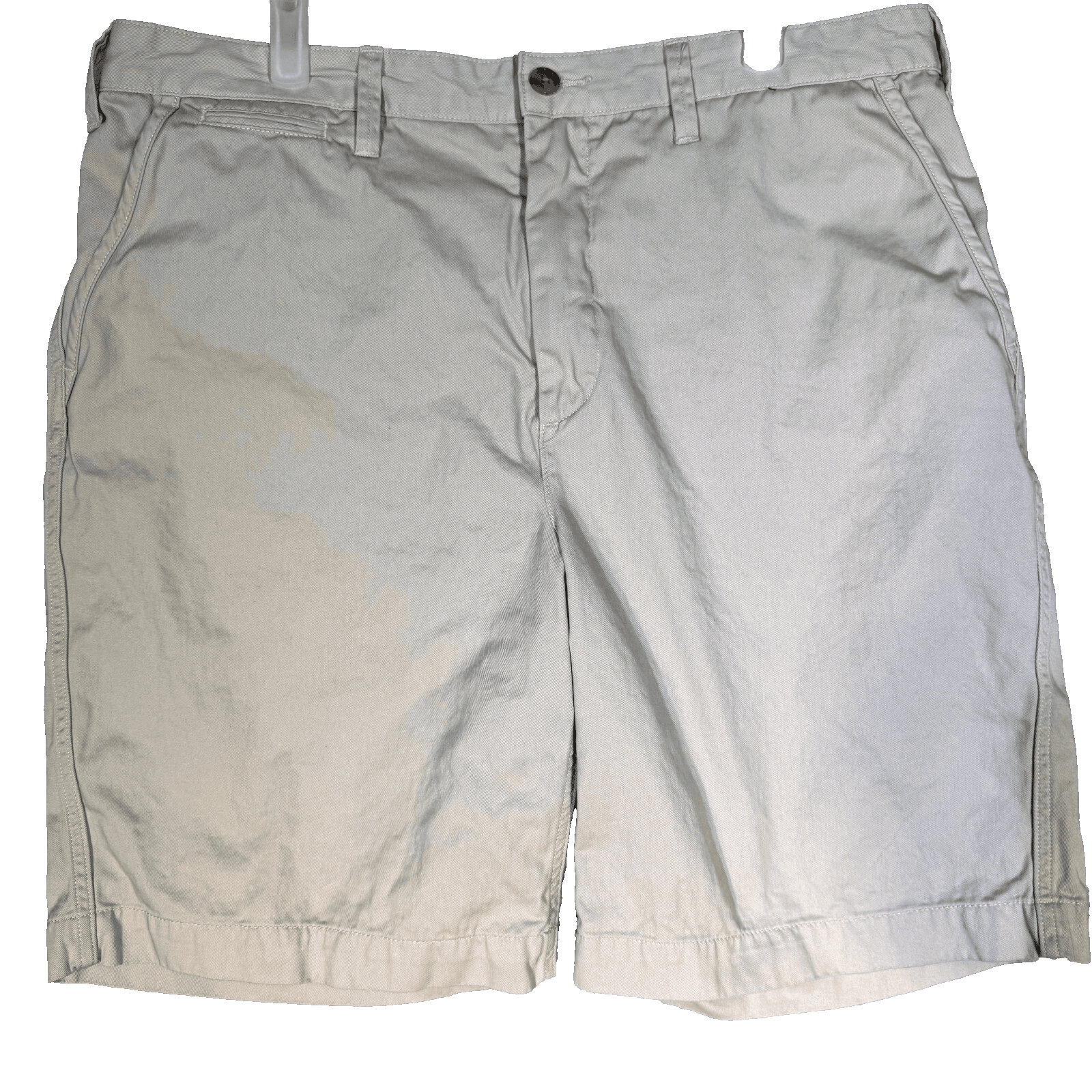 Polo Ralph Lauren Men Chino Shorts 36 Tan Pony Cotton Mid-Rise Relaxed Fit - Image 1