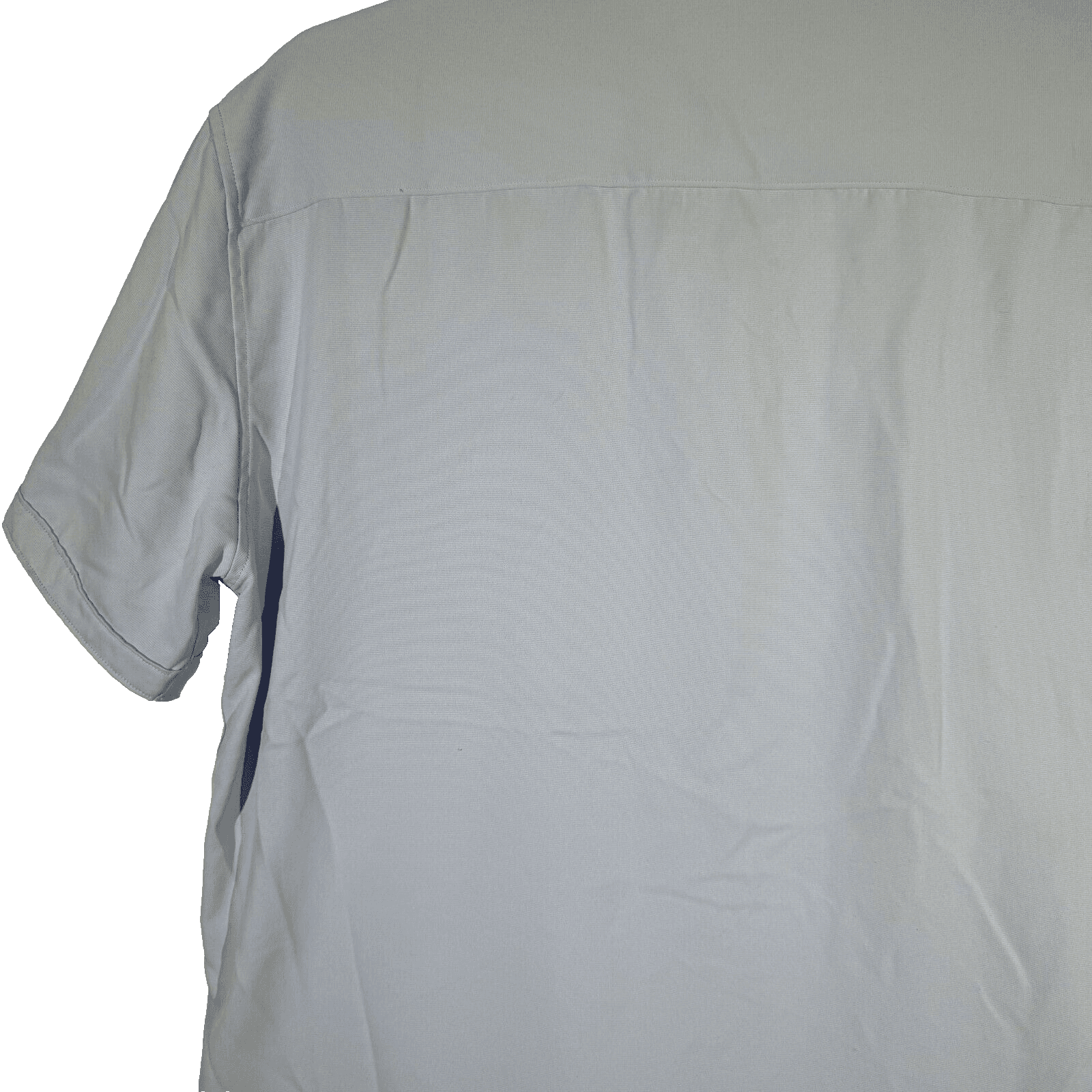 Age of Wisdom Shirt Men’s 2XL Blue Short‑Sleeve Button‑Up 100% Polyester M232 - Thumbnail 10