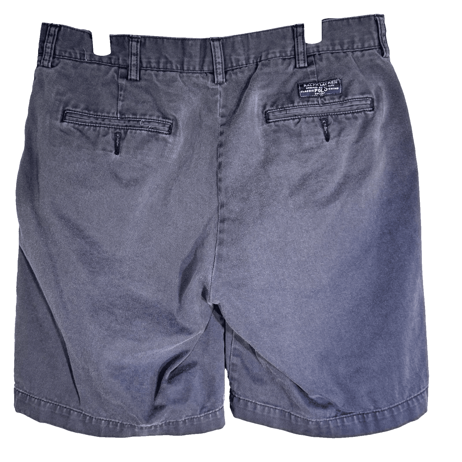 Ralph Lauren Polo Shorts Mens 34 Classic Chino Prospect Short Pockets Zip Fly - Thumbnail 2