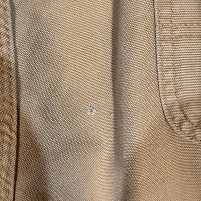 Carhartt Pants Mens 40x32 Brown Dungaree Fit Canvas Workwear Utility Fair - Thumbnail 5