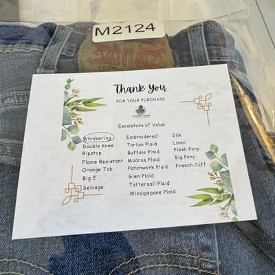 Levis 559 Jeans Mens 40x30 Blue Straight Leg Denim Whiskering Frayed Hem Zip Fly - Thumbnail 8