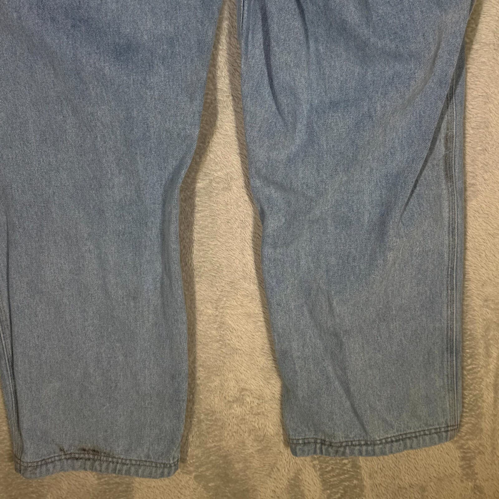 Duluth Trading Co Mens Jeans 42x30 Blue Denim Mid Rise Straight Leg - Thumbnail 8