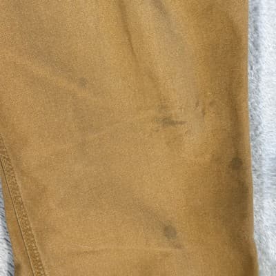 Carhartt Pants Mens 38x30 Brown Workwear Dungaree Fit Stained Distressed - Thumbnail 4