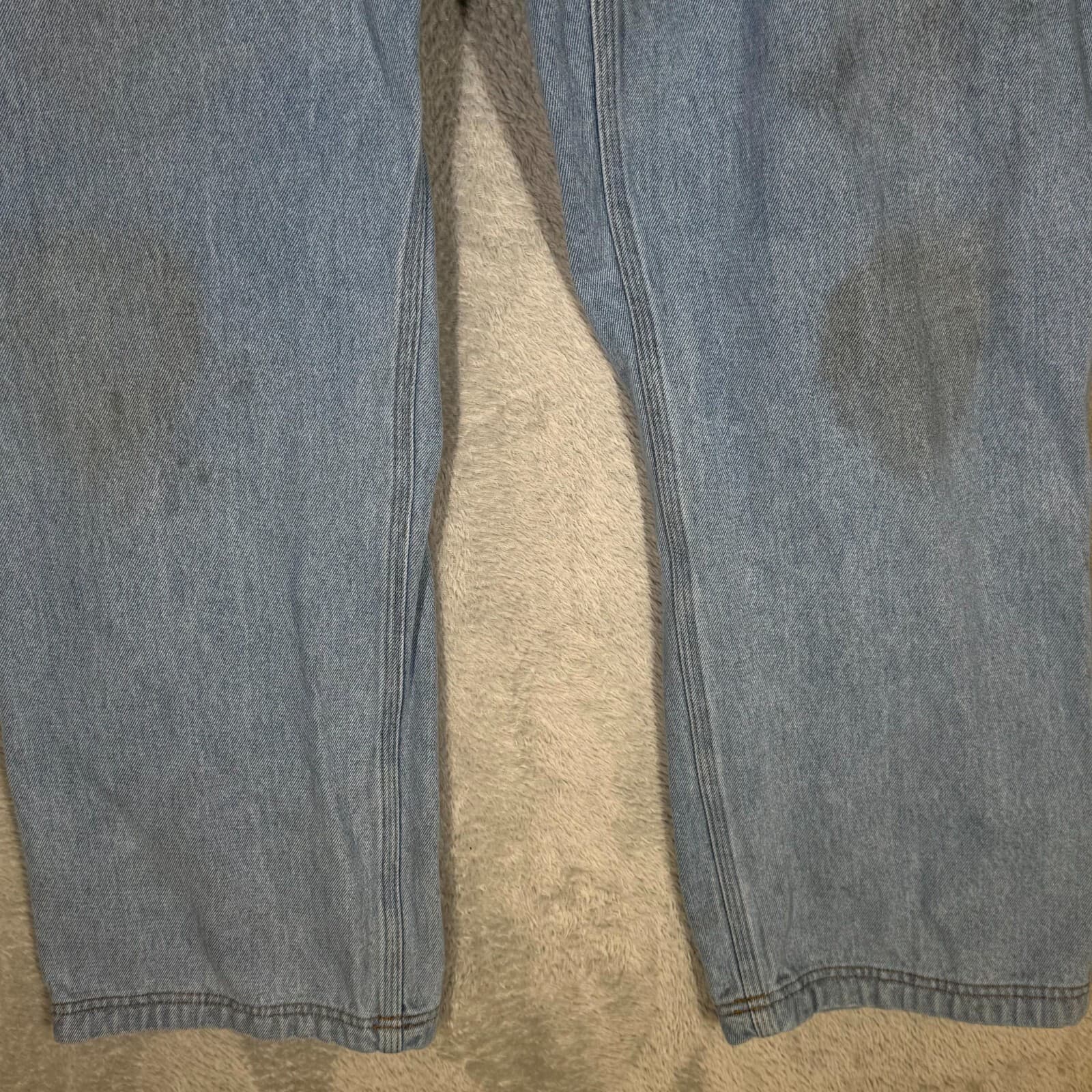 Duluth Trading Co Mens Jeans 42x30 Blue Denim Mid Rise Straight Leg - Thumbnail 5