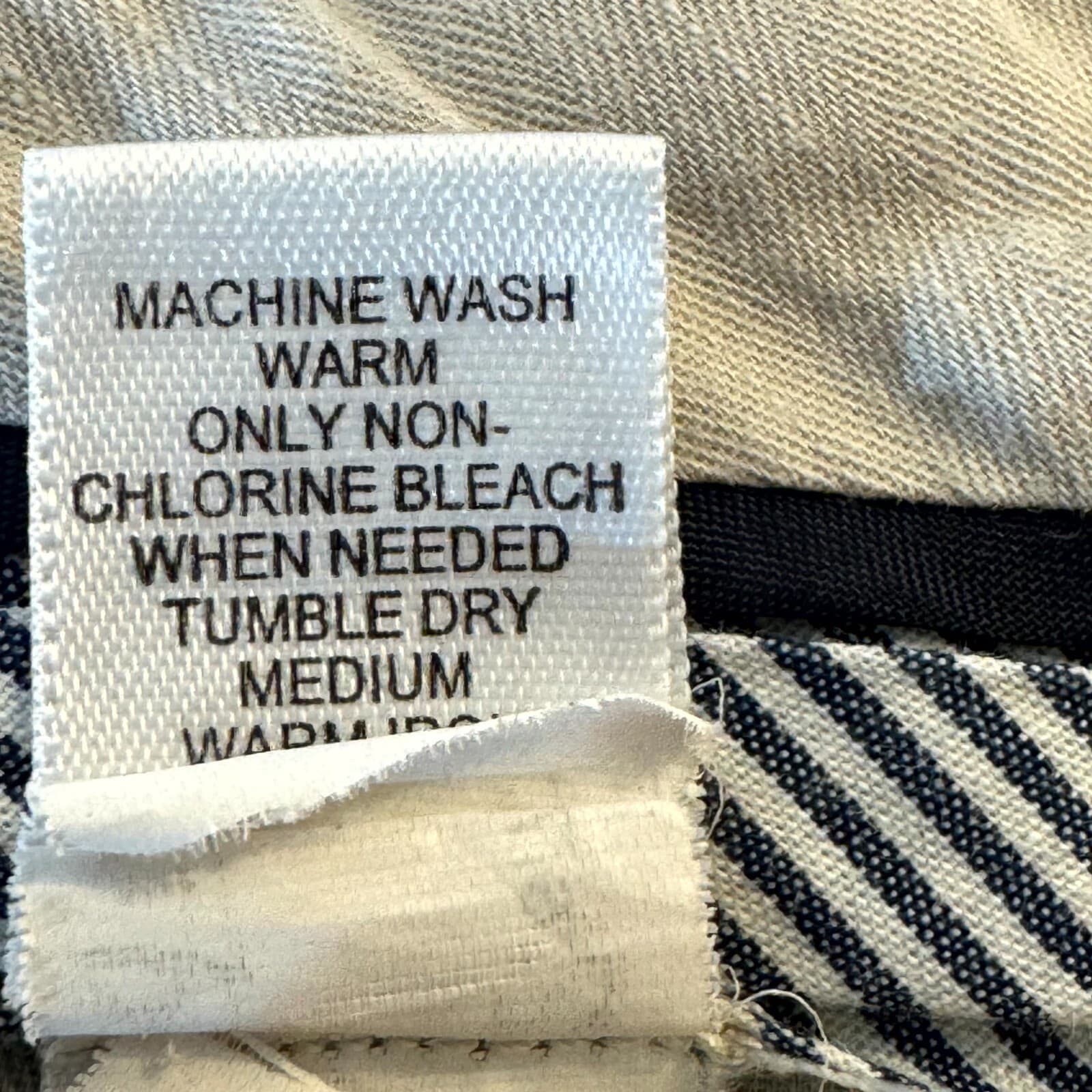 Banana Republic Mens Dawson Chino Pants 32/32 Beige 100% Cotton Mid-Rise - Thumbnail 6