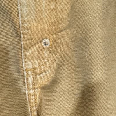 Carhartt Pants Mens 38x30 Brown Workwear Dungaree Fit Stained Distressed - Thumbnail 6