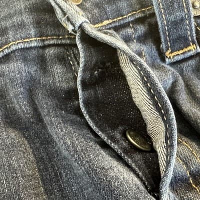 True Religion Jean Bermuda Shorts Womens 29 Blue Dean Stretch Denim Logo Pockets - Thumbnail 8