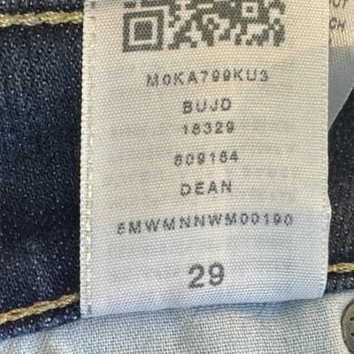 True Religion Jean Bermuda Shorts Womens 29 Blue Dean Stretch Denim Logo Pockets - Thumbnail 7