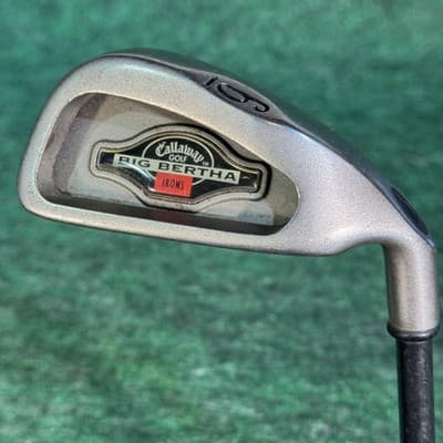 Callaway Big Bertha 6 Iron Mens RH Senior RCH 96 Light Graphite Silver Golf Club - Image 1