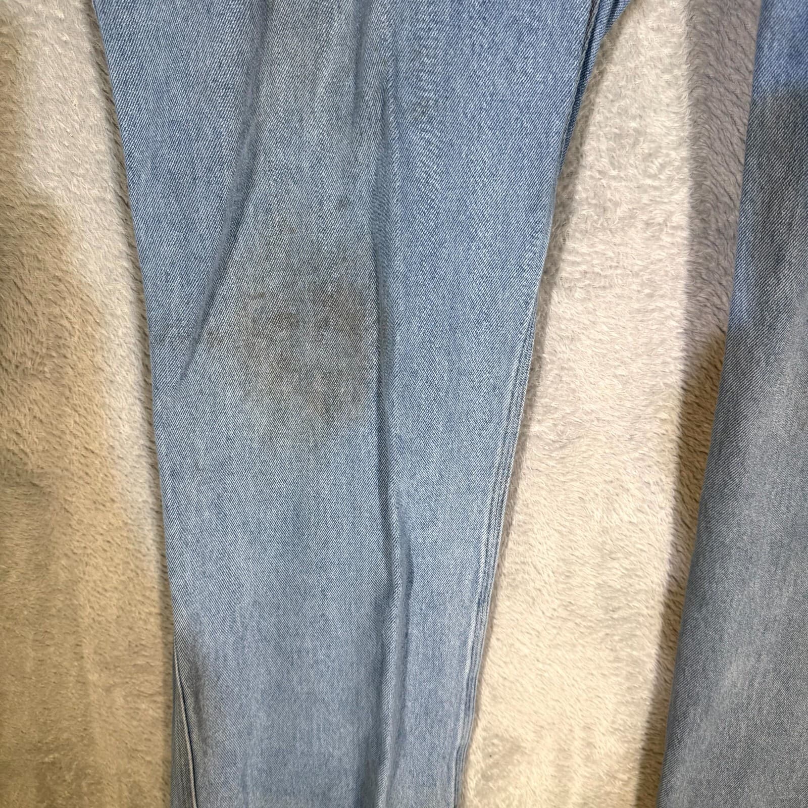 Duluth Trading Co Mens Jeans 42x30 Blue Denim Mid Rise Straight Leg - Thumbnail 7