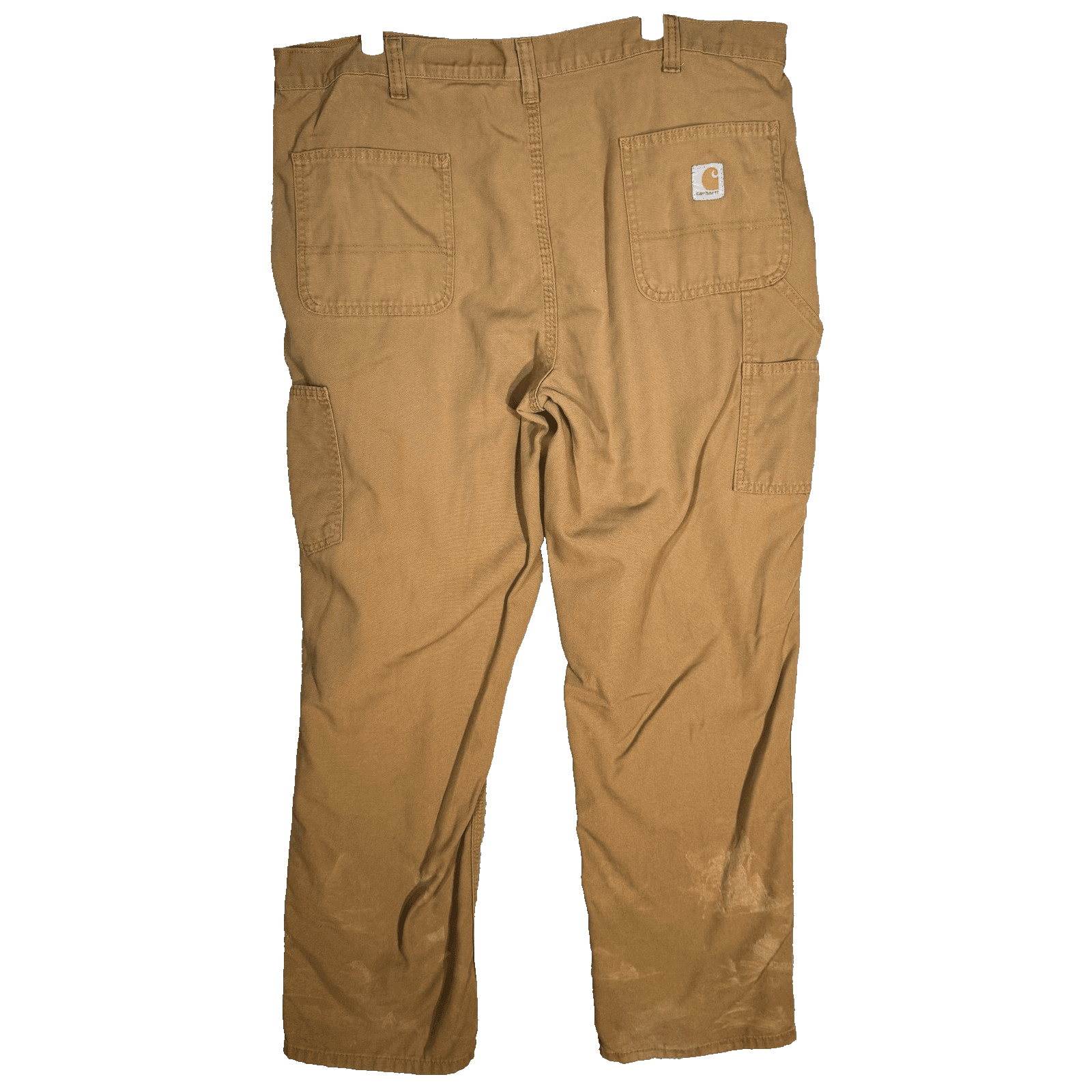 Carhartt Pants Mens 40x32 Brown Dungaree Fit Canvas Workwear Utility Fair - Thumbnail 2