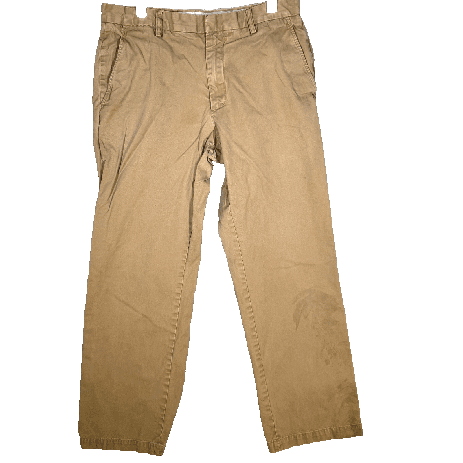 Banana Republic Mens Dawson Chino Pants 32/32 Beige 100% Cotton Mid-Rise - Image 1