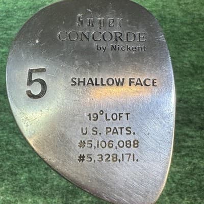 Vintage Nickent Super Concorde 5 Wood 19° Shallow RH Mens Graphite Golf Club - Image 1