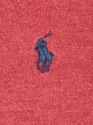 Polo Ralph Lauren Polo Shirt Mens XL Red Classic Fit Pony Logo Short Sleeve - Thumbnail 7