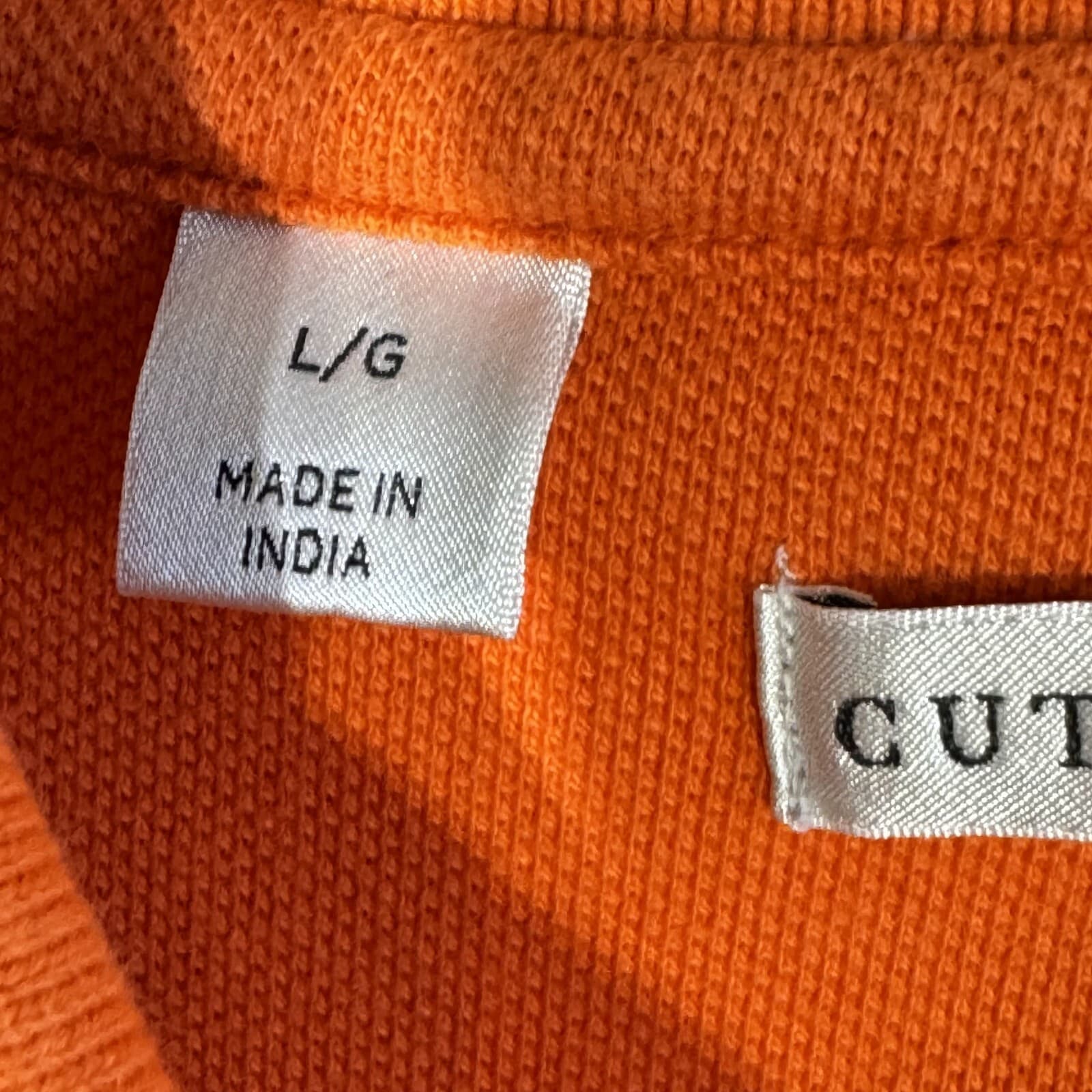 Cutter and Buck Polo Shirt Men L Orange Florida Gators 100 Percent Cotton Short - Thumbnail 9