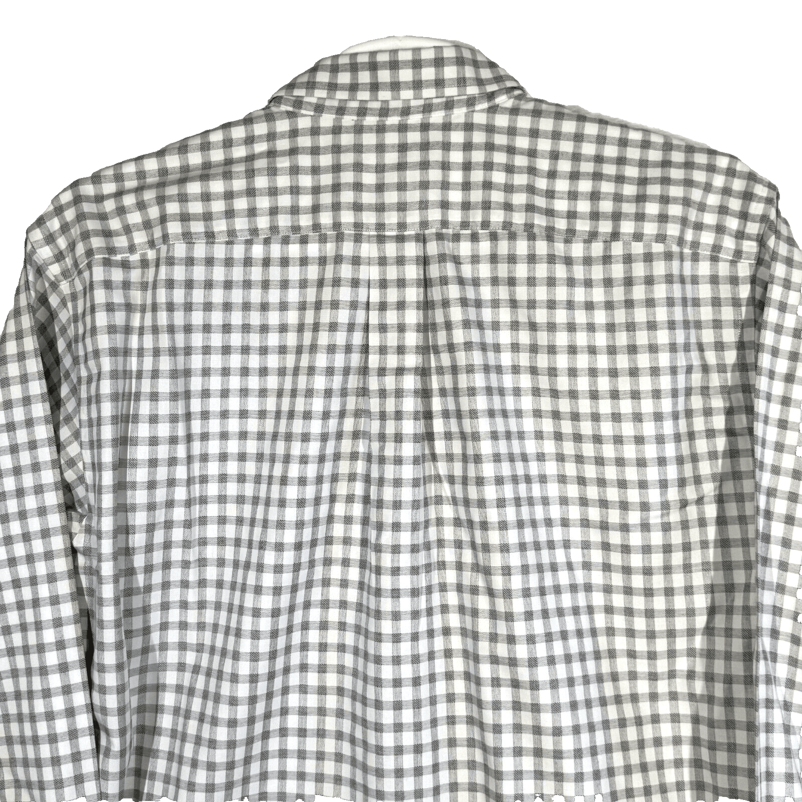Gold Label Shirt Men XL Gray Check 100 % Cotton Non Iron Perfect Performance - Thumbnail 11