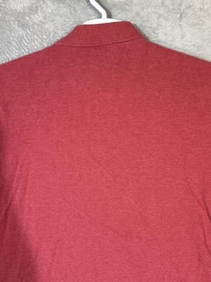 Polo Ralph Lauren Polo Shirt Mens XL Red Classic Fit Pony Logo Short Sleeve - Thumbnail 9