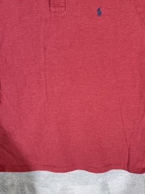 Polo Ralph Lauren Polo Shirt Mens XL Red Classic Fit Pony Logo Short Sleeve - Thumbnail 6