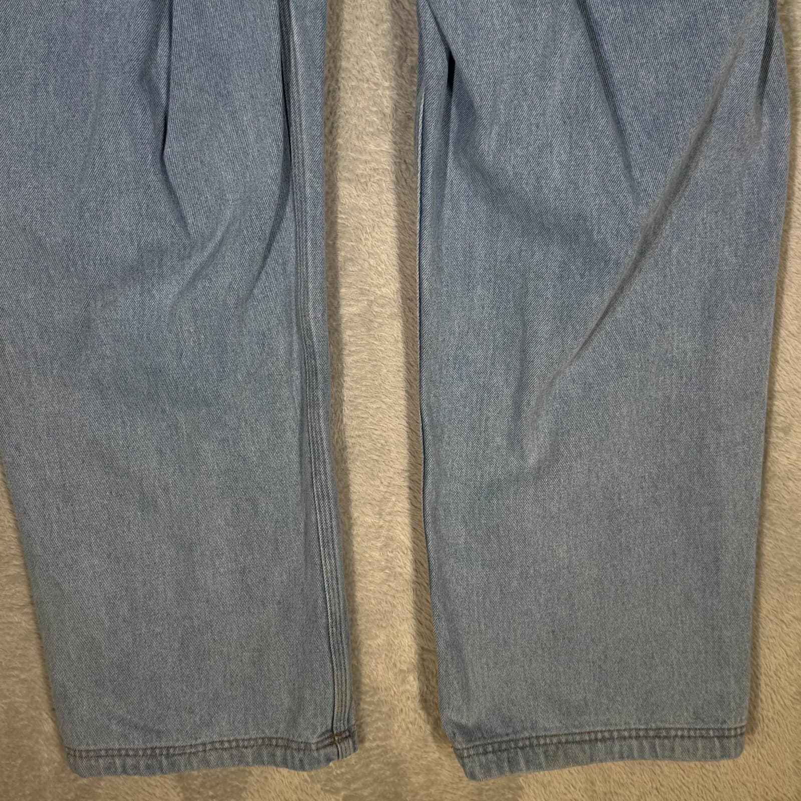 Duluth Trading Co Mens Jeans 42x30 Blue Denim Mid Rise Straight Leg - Thumbnail 10