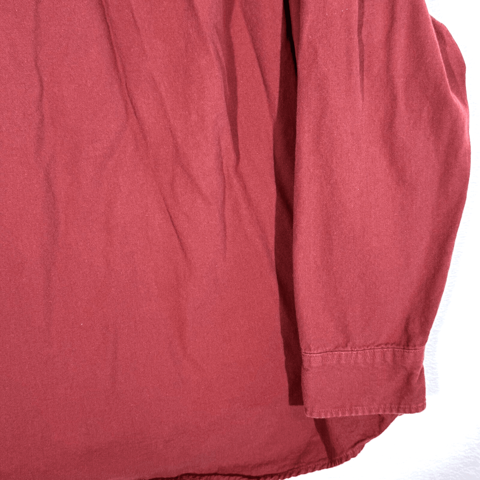 Duluth Trading Co Shirt Men 2XL Red 100 Percent Cotton Long Sleeve Workwear - Thumbnail 13