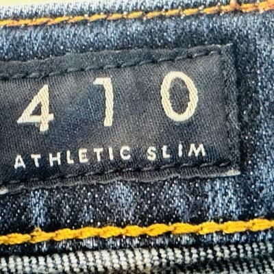 Lucky Brand 410 Jeans Mens 36x30 Blue Medium Wash Athletic Slim Stretch Denim - Thumbnail 10