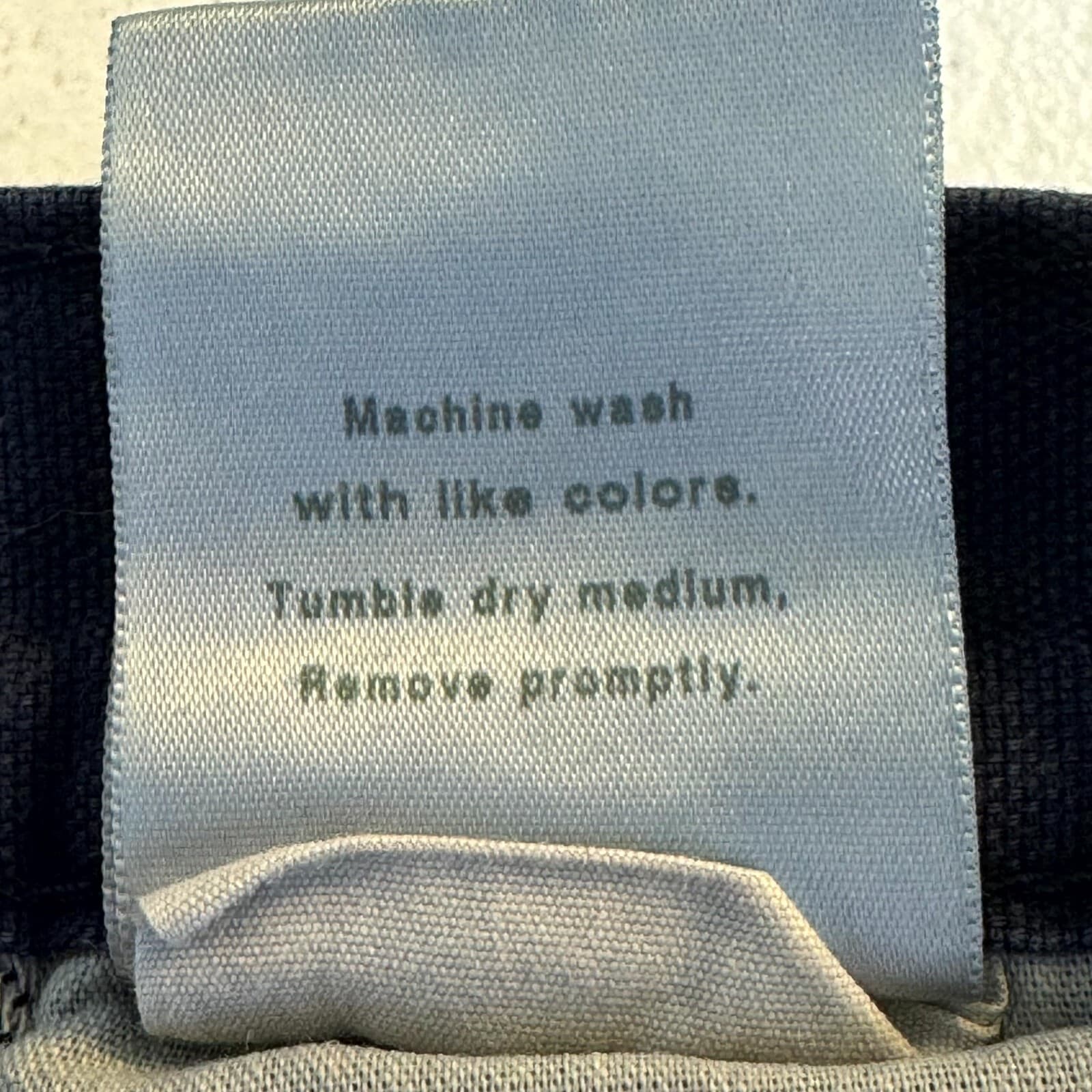 Carhartt Carpenter Pants 34x28 Navy Dungaree Fit Work Utility Mens - Thumbnail 6