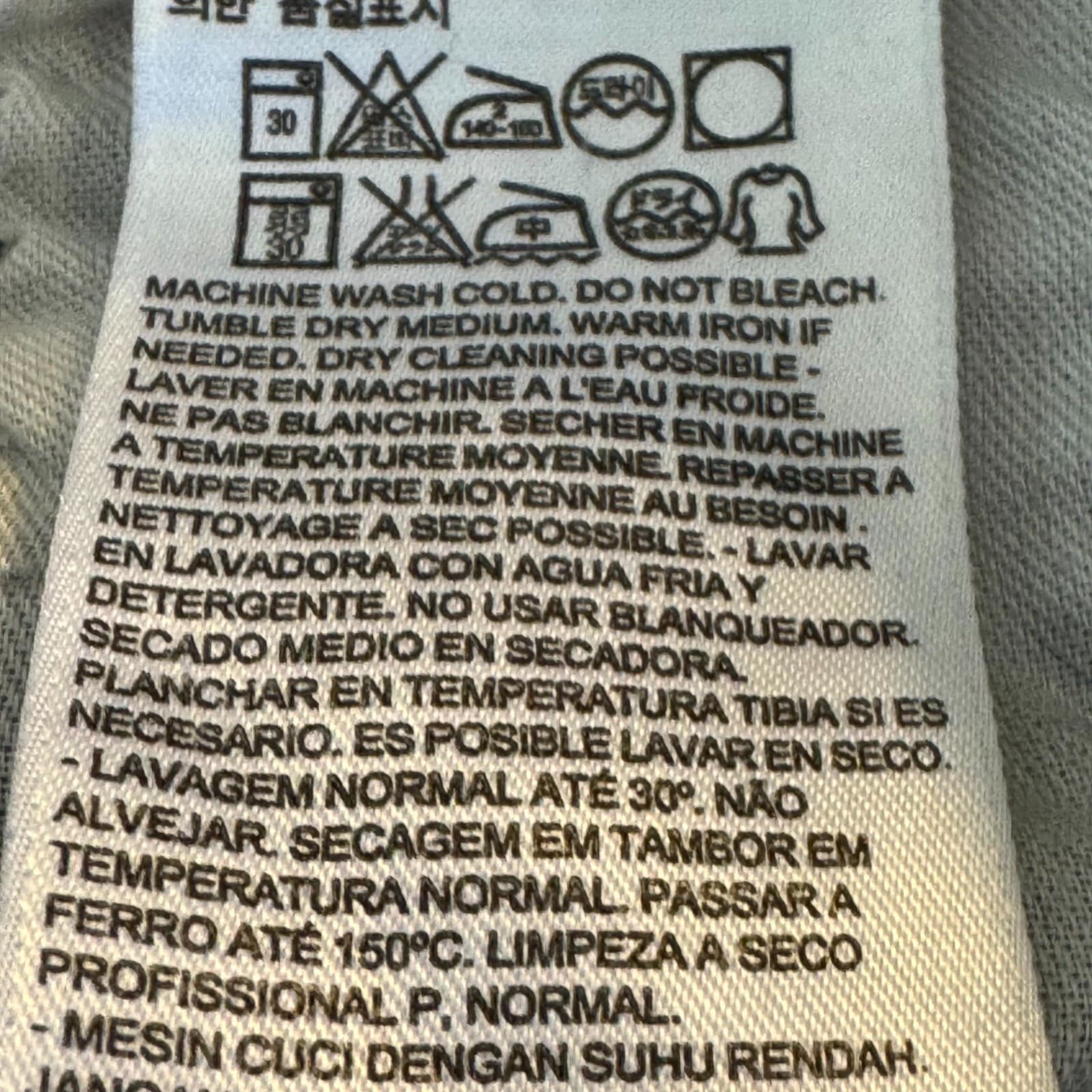 Levi’s 501 Men’s Jeans 36x32 Gray Denim Stretch Mid-Rise Straight Leg - Thumbnail 14