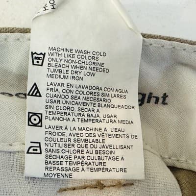 Dickies Pants Mens 30x32 Beige Regular Straight Khaki Workwear WP870DS Casual - Thumbnail 5