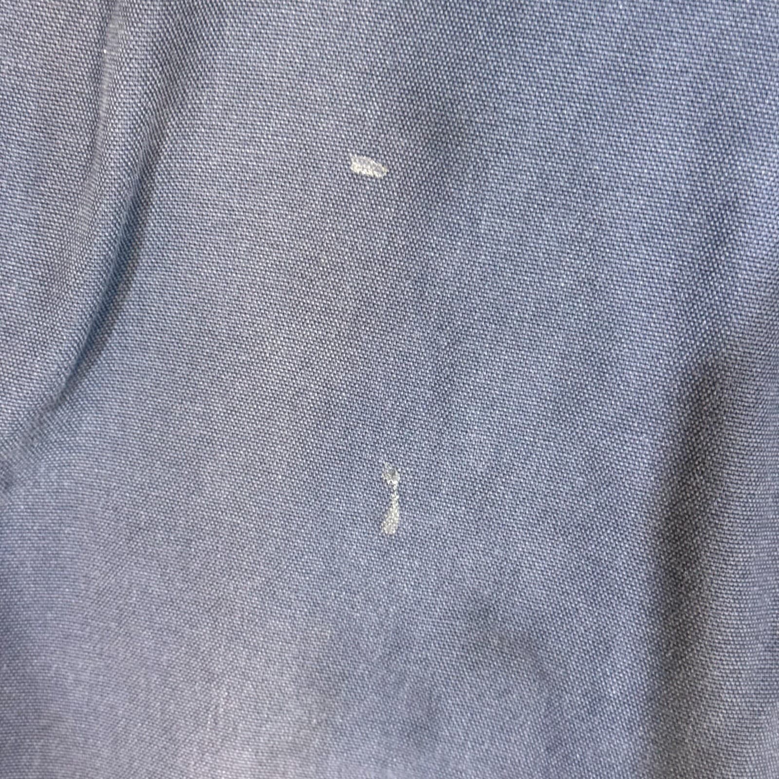 Carhartt Carpenter Pants 34x28 Navy Dungaree Fit Work Utility Mens - Thumbnail 4