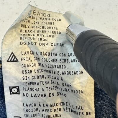 Vintage Dickies Jeans Mens 32x30 Blue Denim Straight Leg Regular Fit 90s - Thumbnail 8