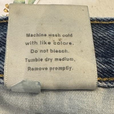 Vintage Carhartt Jeans Mens 36x32 Blue Denim Relaxed Fit Straight Leg 90s - Thumbnail 5