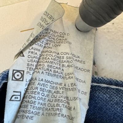 Dickies Carpenter Jeans Mens 32x32 Denim Workwear Utility Relaxed Fit Straight - Thumbnail 5