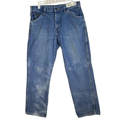 Vintage Dickies Jeans Mens 32x30 Blue Denim Straight Leg Regular Fit 90s - Image 1