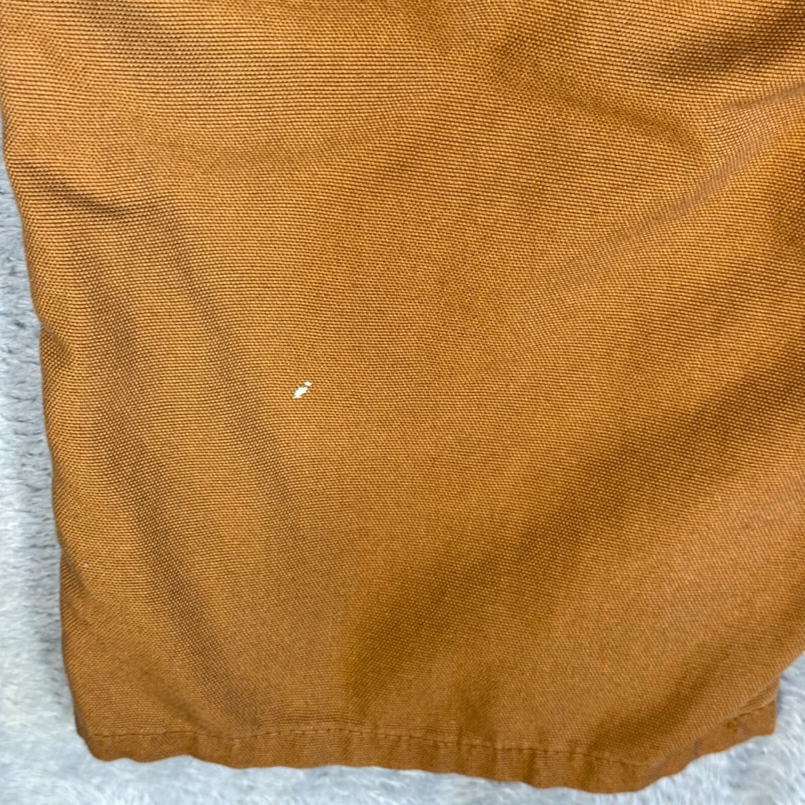 Carhartt Carpenter Pants 36x29 Brown Canvas Dungaree Workwear Utility - Thumbnail 3