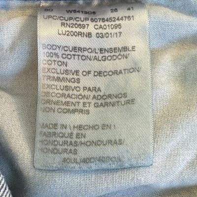 Dickies Jeans Mens 40x29 Blue Denim Straight Leg Workwear Carpenter Pants - Thumbnail 6