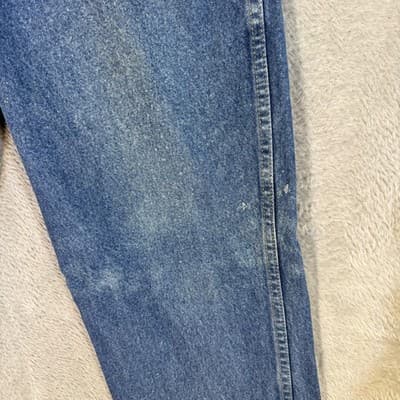 Vintage Dickies Jeans Mens 32x30 Blue Denim Straight Leg Regular Fit 90s - Thumbnail 4