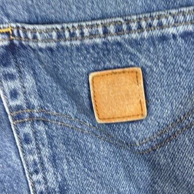 Vintage Carhartt Jeans Mens 36x32 Blue Denim Relaxed Fit Straight Leg 90s - Thumbnail 3