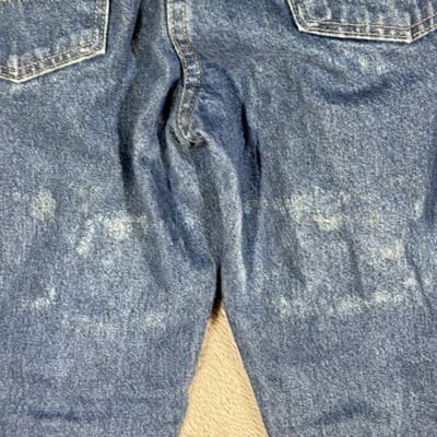 Dickies Jeans Mens 32x30 Blue Straight Fit Denim Workwear Cotton Mid Rise Good - Thumbnail 3