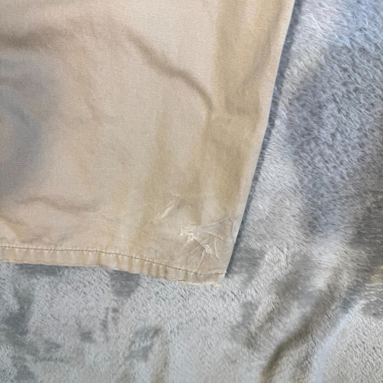 Dickies Cargo Pants Mens 36x34 Beige Cotton Loose Fit Work Utility - Thumbnail 4