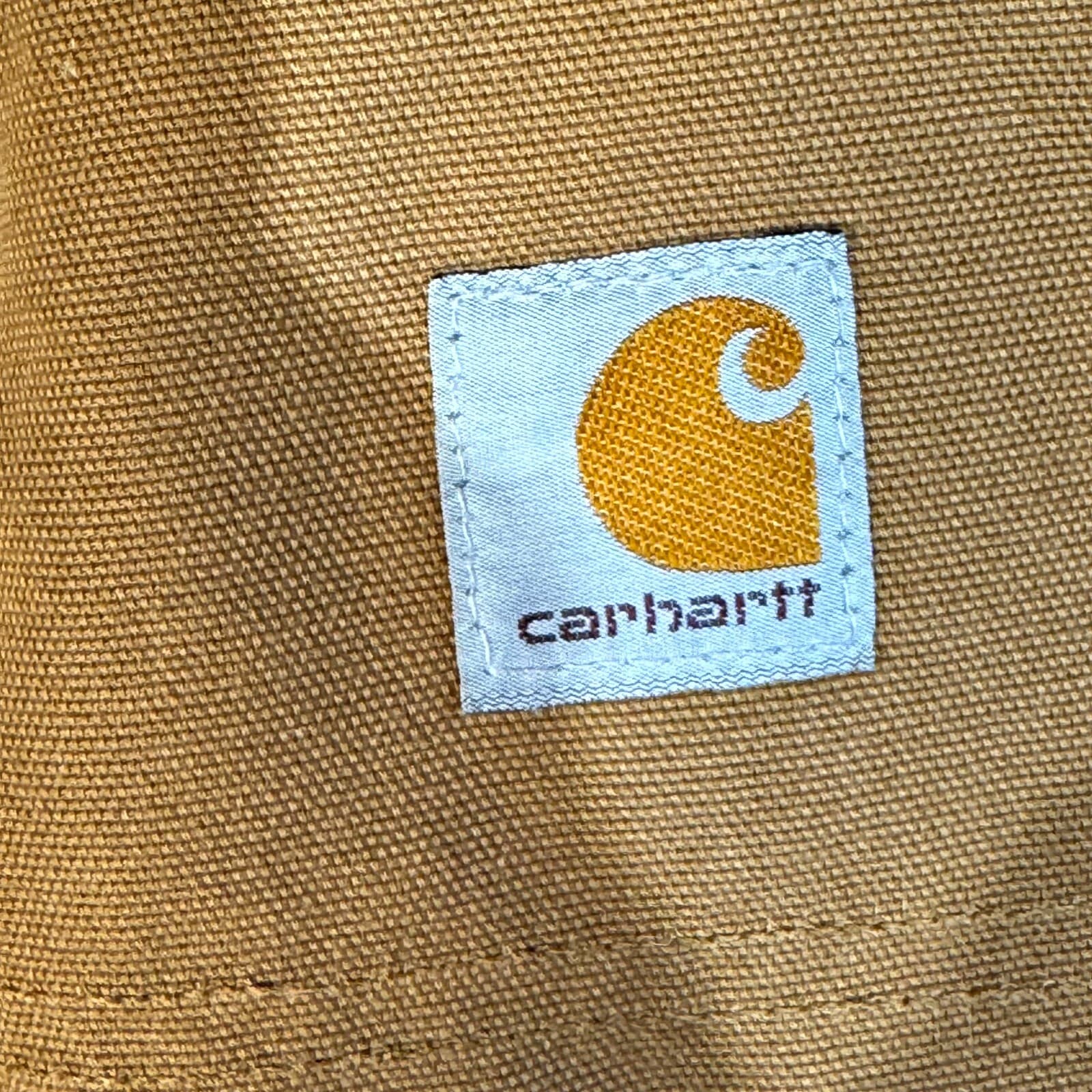 Carhartt Carpenter Pants 36x29 Brown Canvas Dungaree Workwear Utility - Thumbnail 4