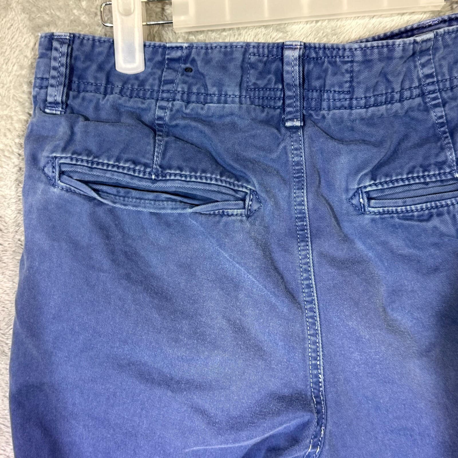 American Eagle Men’s Golf Shorts 30 Blue Cotton Longer Length Casual - Thumbnail 6