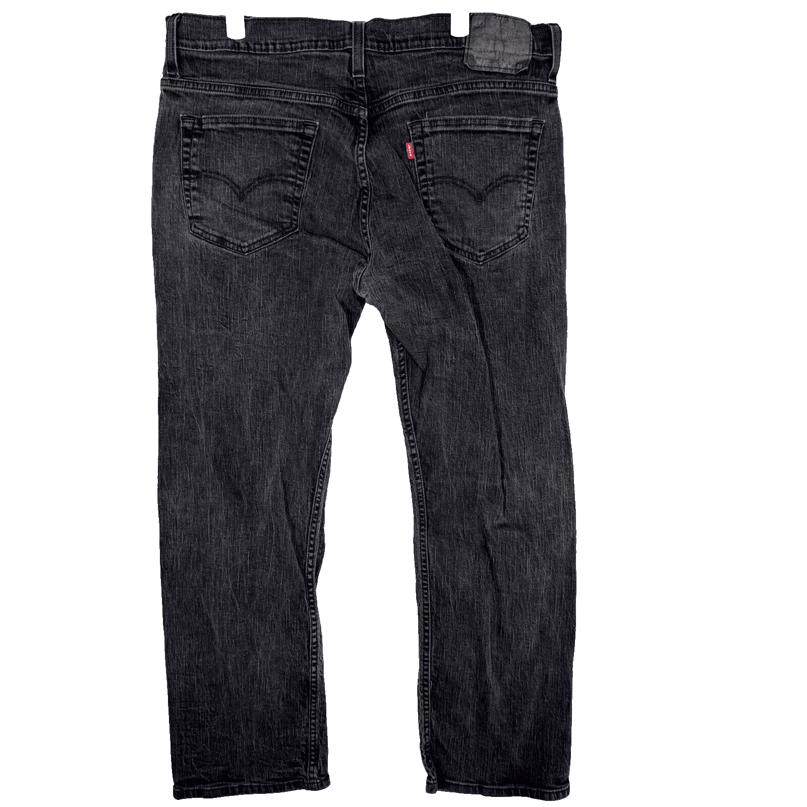 Levi’s 510 Men’s Jeans 33x30 Black Denim Stretch Mid-Rise Straight Leg - Thumbnail 2