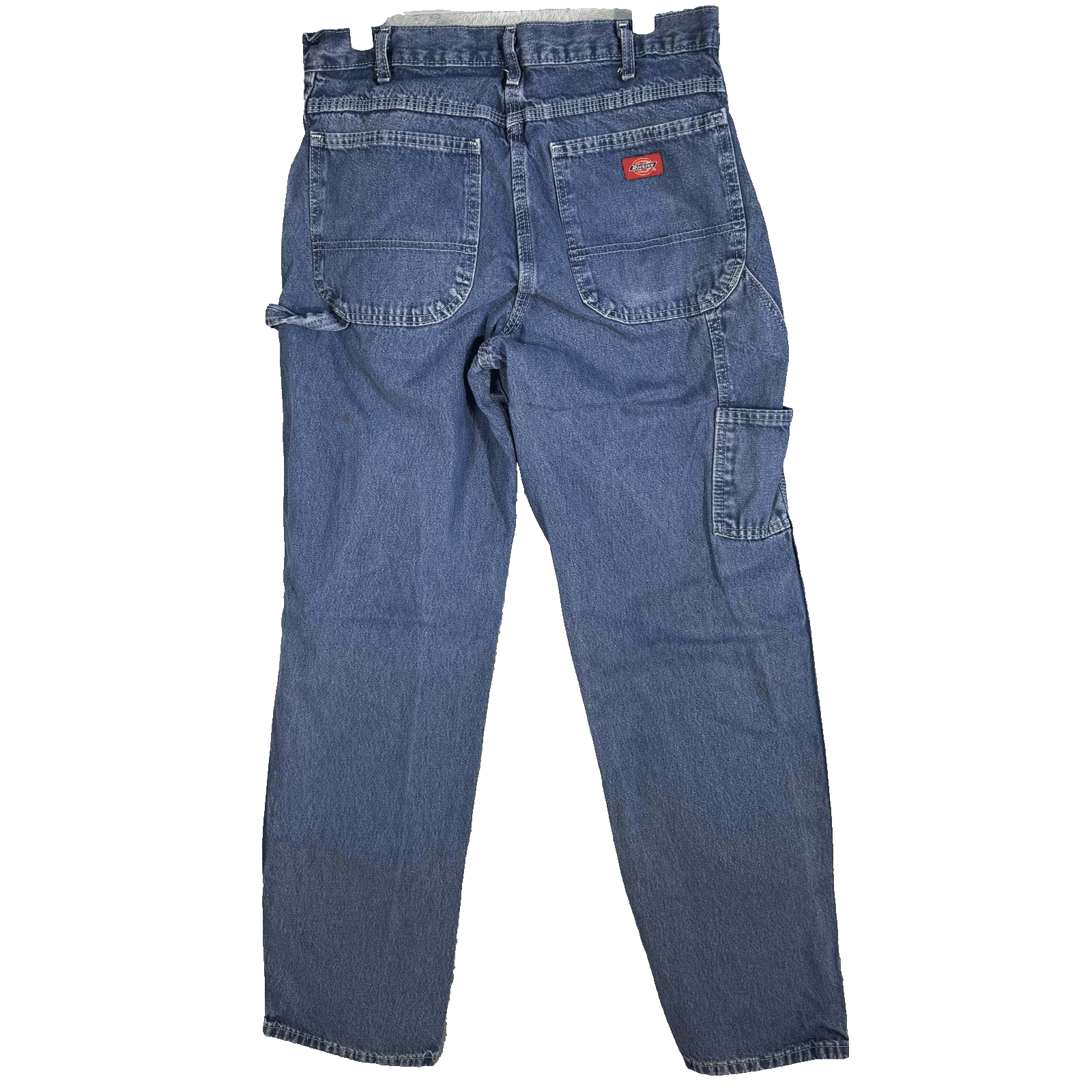 Dickies Carpenter Jeans Mens 32x32 Denim Workwear Utility Relaxed Fit Straight - Thumbnail 2